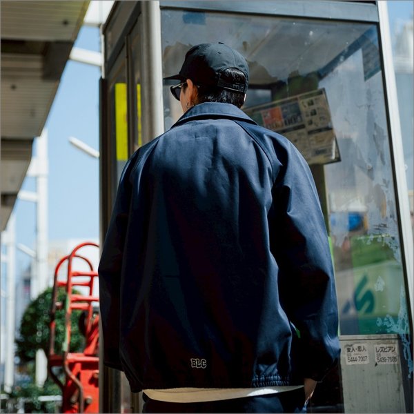 画像10: 【送料無料】BLUCO ブルコ レギュラー加工 スウィングトップ NAVY (10)