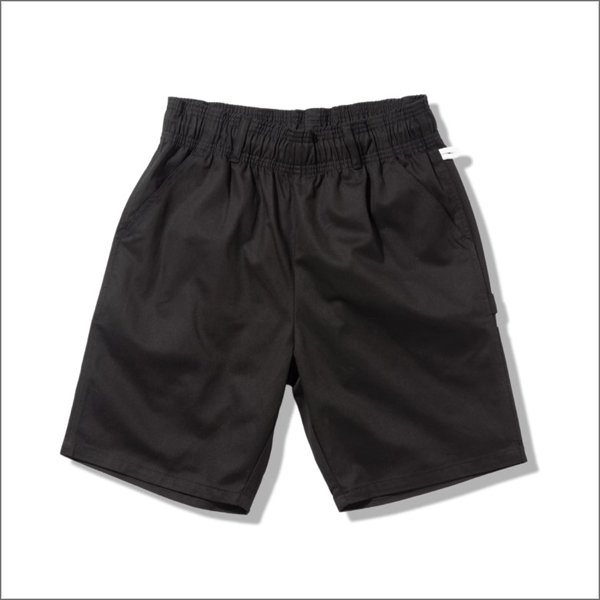 画像2: 【送料無料】COOKMAN クックマン Carpenter's ショーツ BLACK (2)