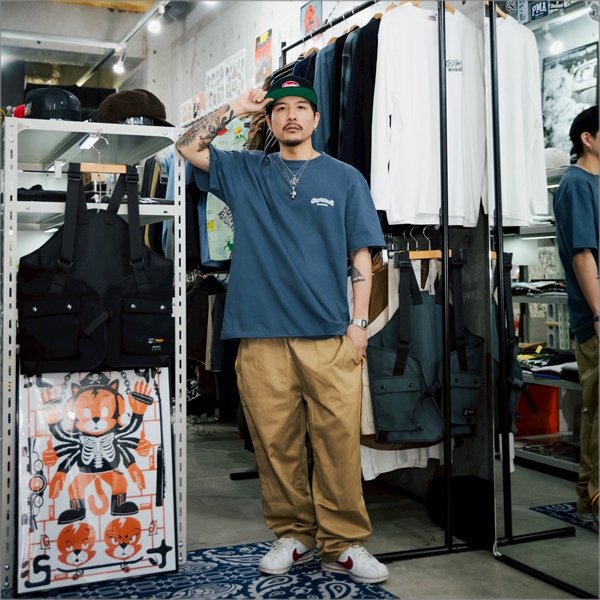 画像7: CAPTAIN STREET CRN Logo Tシャツ H.NAVY キャプテンストリート (7)
