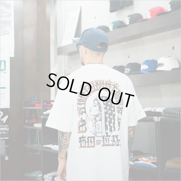 画像11: KustomStyle カスタムスタイル SIDEFACE Tシャツ WHITE (11)