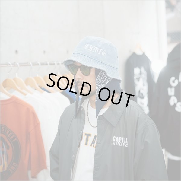 画像4: CAPTAIN STREET CSMFG バケットハット BLUE DENIM キャプテンストリート (4)