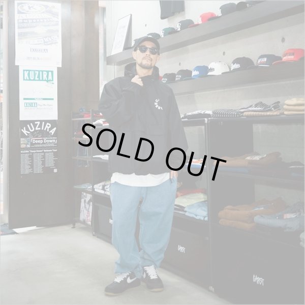 画像16: 【送料無料】CAPTAIN STREET Circle Logo Anorak JKT BLACK キャプテンストリート (16)