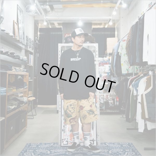 画像14: CAPTAIN STREET Tag メッシュキャップ BLACK/WHITE(黒刺繍) キャプテンストリート (14)