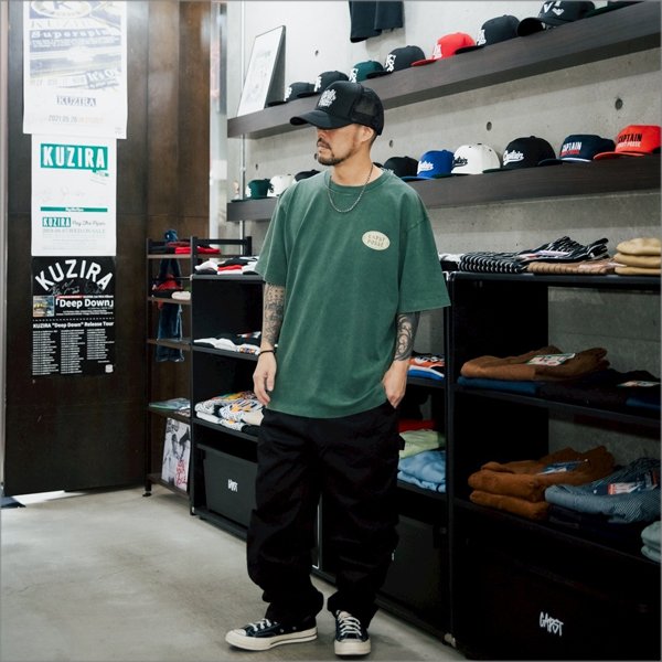 画像9: CAPTAIN STREET OLD POSSE Tシャツ GREEN キャプテンストリート (9)