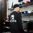 画像16: 【送料無料】SKULL SKATES スカルスケーツ Logo L/S Tee BLACK/WHITE (16)
