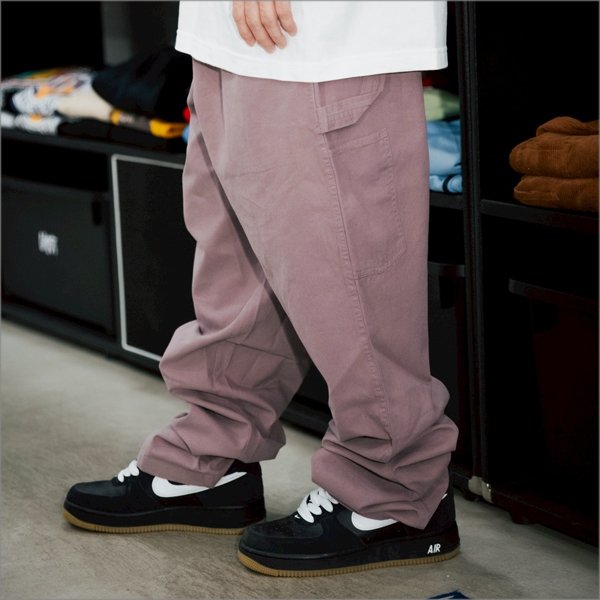 画像7: 【送料無料】COOKMAN クックマン Carpenter's パンツ Canvas Grayish Pink (7)