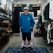 画像10: 【送料無料】KustomStyle カスタムスタイル CYPRESS L/Sシャツ BLUE (10)