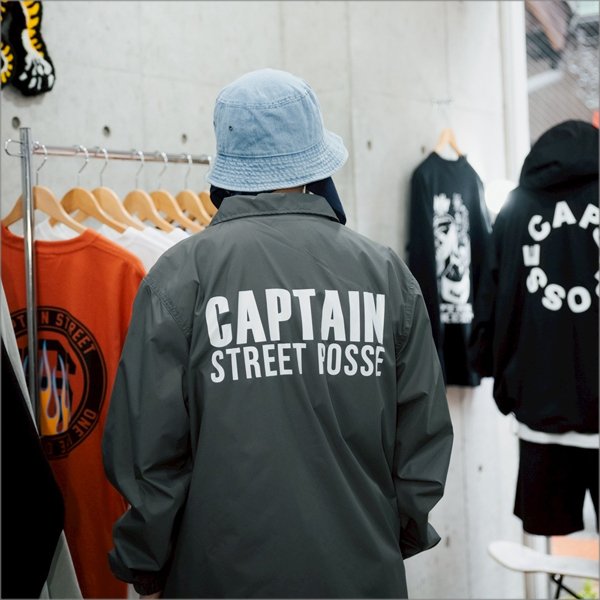 画像12: 【送料無料】CAPTAIN STREET Dirt コーチJKT GRAY キャプテンストリート (12)