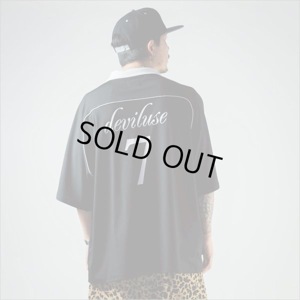 画像7: 【送料無料】Deviluse デビルユース Liberty Game Shirts BLACK (7)