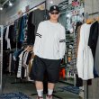 画像7: BLUCO ブルコ ドライコットン ポケットTシャツ L/S -Line- WHITE (7)