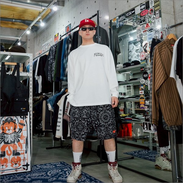 画像13: KustomStyle カスタムスタイル LA-BANDANA スナップバックCAP CARDINAL (13)