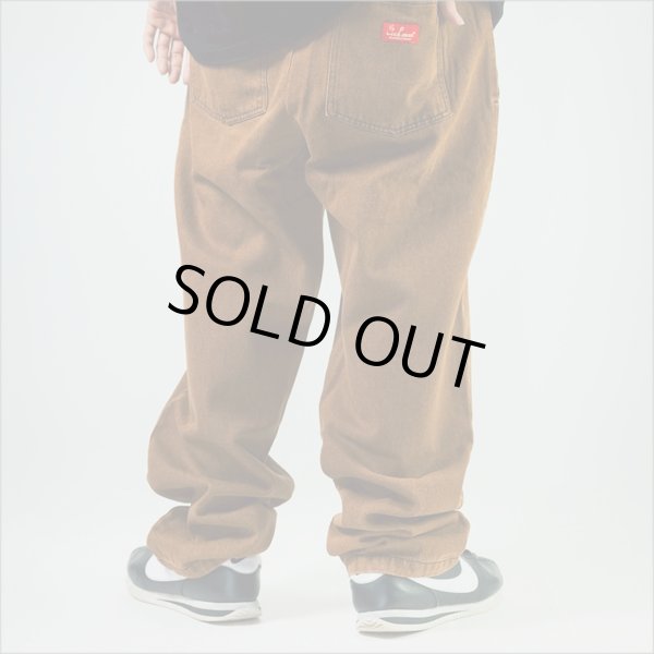 画像8: 【送料無料】COOKMAN クックマン Semiwide Chef パンツ DENIM BROWN (8)