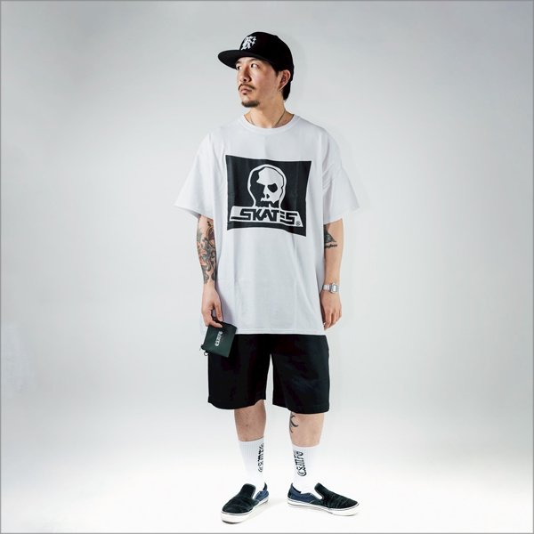 画像12: 【送料無料】SKULL SKATES スカルスケーツ SURF BOX BURBS Tシャツ WHITE (12)