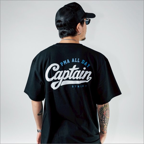 画像9: CAPTAIN STREET Can Tシャツ BLACK キャプテンストリート (9)