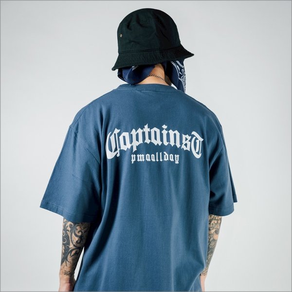 画像10: CAPTAIN STREET CRN Logo Tシャツ H.NAVY キャプテンストリート (10)