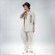 画像6: 【送料無料】KustomStyle カスタムスタイル LONGROOF S/S キューバシャツ OFF WHITE (6)