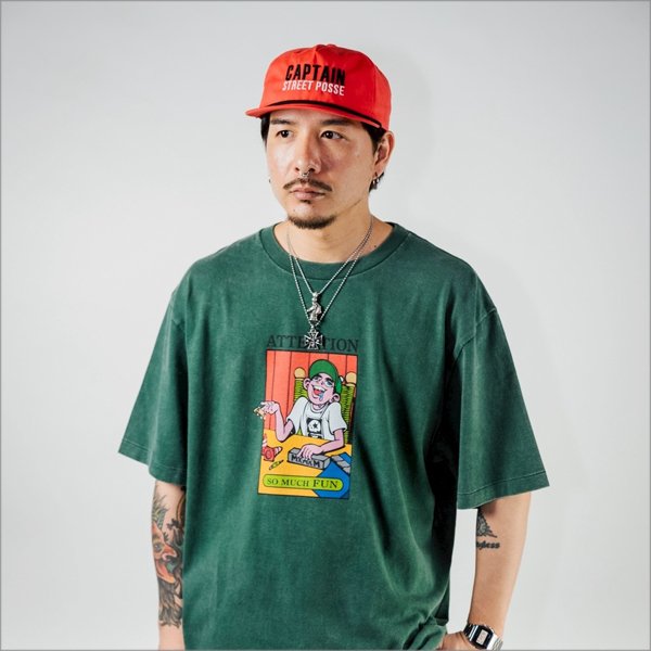 画像12: CAPTAIN STREET Dirt キャップ RED キャプテンストリート (12)