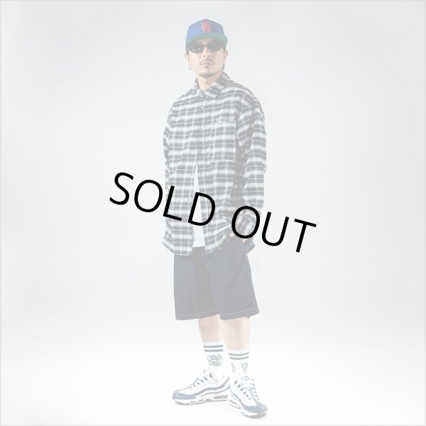 画像9: 【送料無料】CAPTAIN STREET CAPTAINST CHECK L/S シャツ BLACK キャプテンストリート (9)