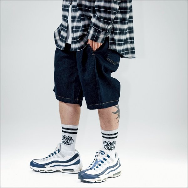 画像13: COOKMAN クックマン Chef ショーツ DENIM NAVY (13)