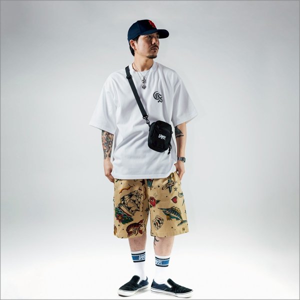 画像6: CAPTAIN STREET Classic CS ヘヴィーウェイトBIG Tシャツ WHITE キャプテンストリート (6)