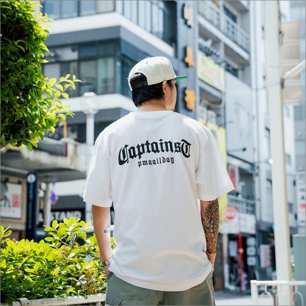 画像11: CAPTAIN STREET CRN Logo Tシャツ WHITE キャプテンストリート (11)