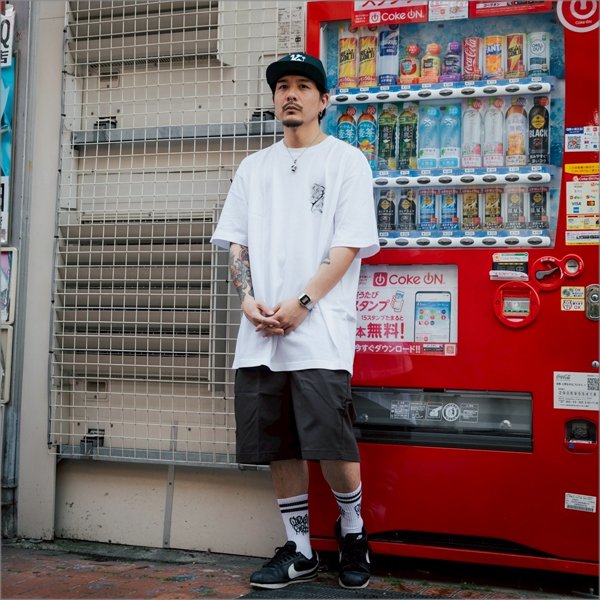 画像8: KustomStyle カスタムスタイル EYE Tシャツ WHITE (8)