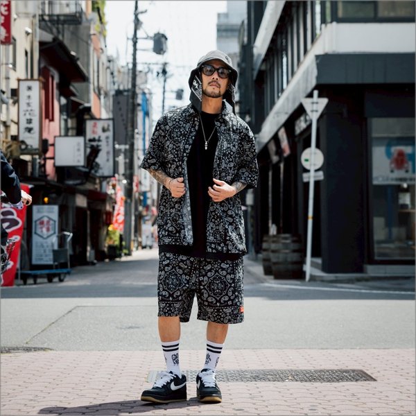 画像12: CAPTAIN STREET Classic CS バケットハット BLACK DENIM キャプテンストリート (12)