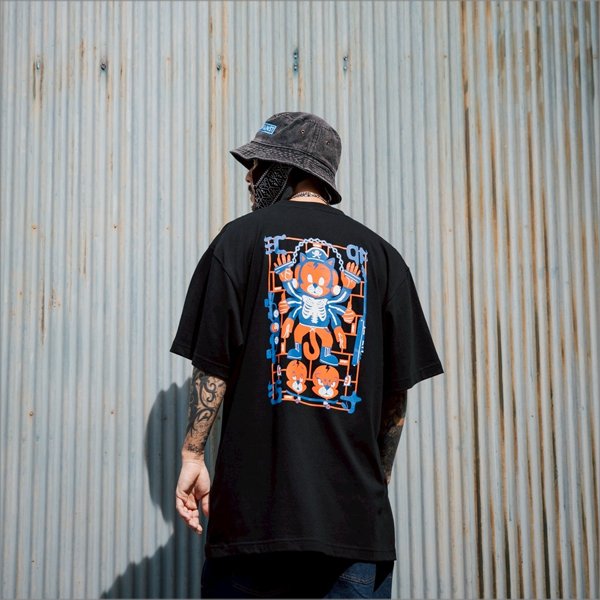 画像10: CAPTAIN STREET MG CATKUN Tシャツ BLACK キャプテンストリート (10)