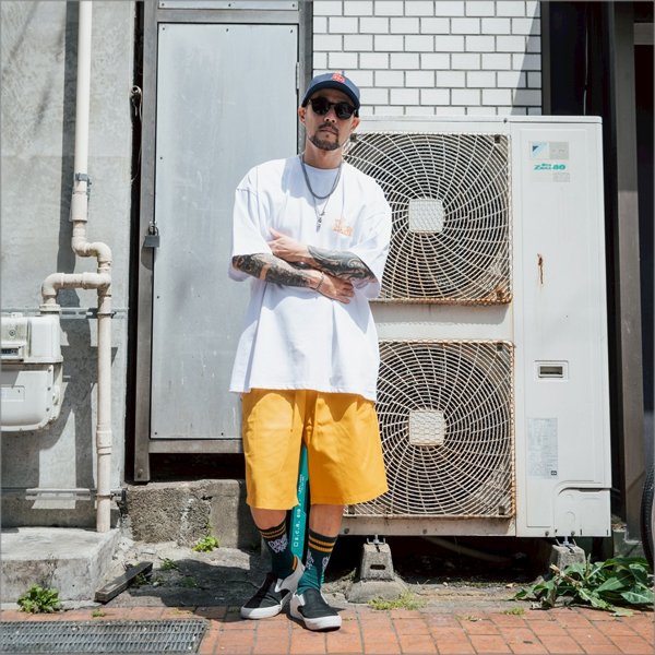 画像6: Deviluse デビルユース Flame Logo Tシャツ WHITE (6)