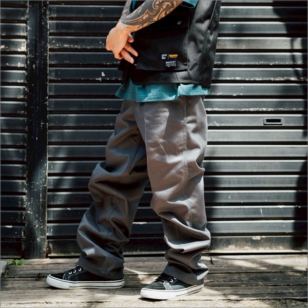 画像11: 【送料無料】BLUCO ブルコ STANDARD WORK PANTS GRAY (11)