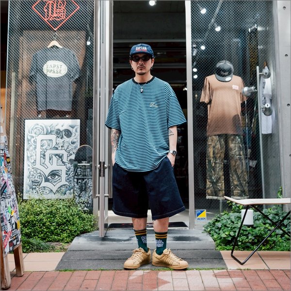 画像11: Deviluse デビルユース Border Tシャツ BLACK (11)