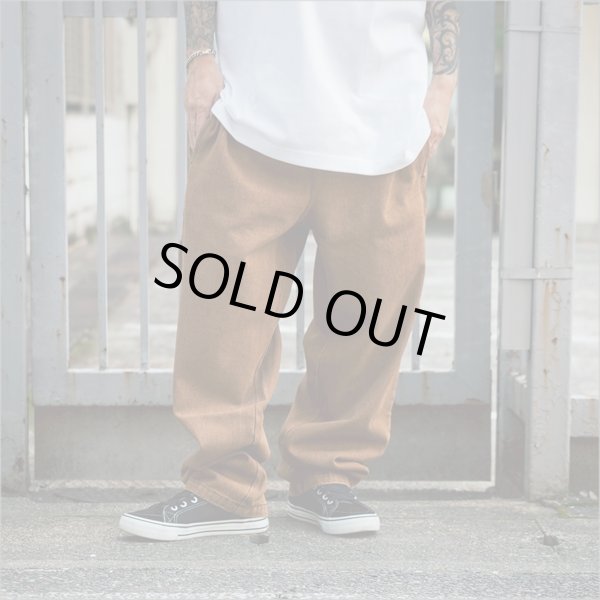 画像9: 【送料無料】COOKMAN クックマン Semiwide Chef パンツ DENIM BROWN (9)