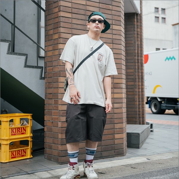 画像10: KustomStyle カスタムスタイル SHIP Tシャツ CREAM (10)