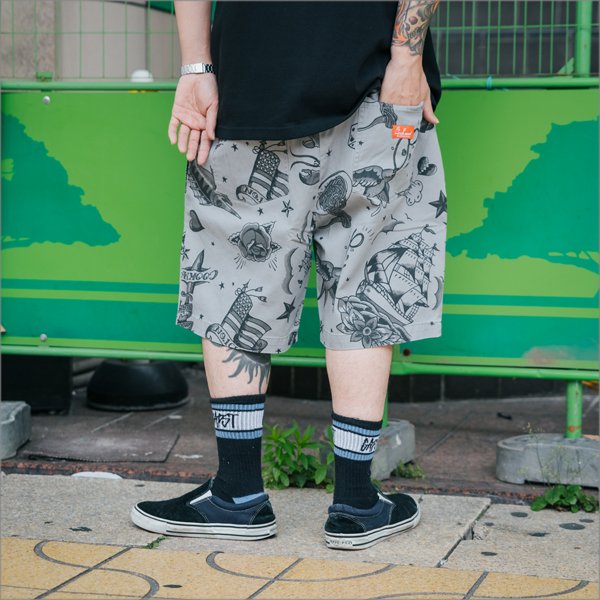 画像11: CAPTAIN STREET CAPST Logo SOCKS BLACK キャプテンストリート (11)