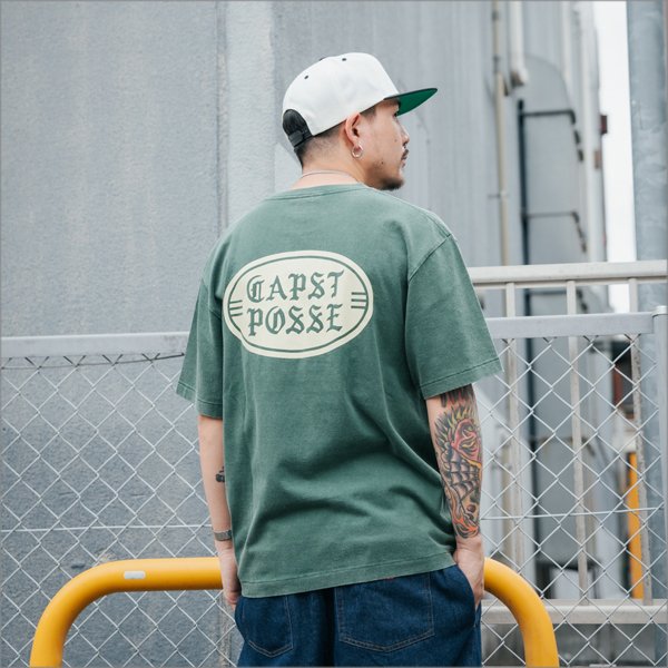 画像11: CAPTAIN STREET OLD POSSE Tシャツ GREEN キャプテンストリート (11)