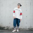 画像9: 【送料無料】KustomStyle カスタムスタイル 25TH BANDANA メッシュ ホッケージャージー WHITE	 (9)