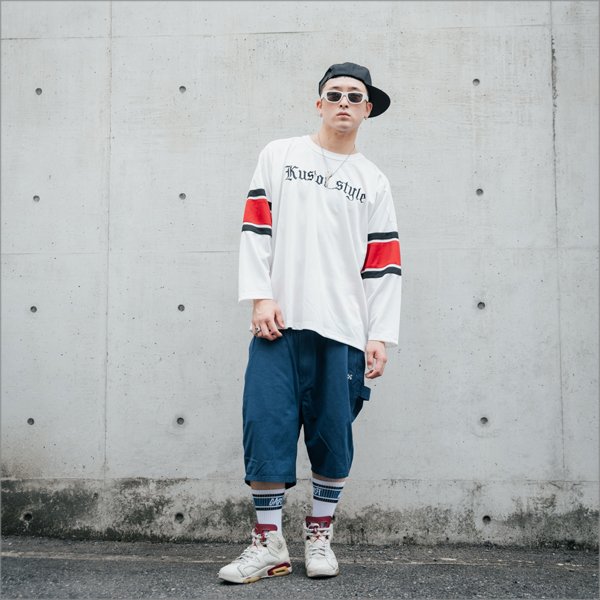 画像13: 【送料無料】BLACK FLYS ブラックフライズ FLY DUSTER WHITE-GUN/GREY (13)