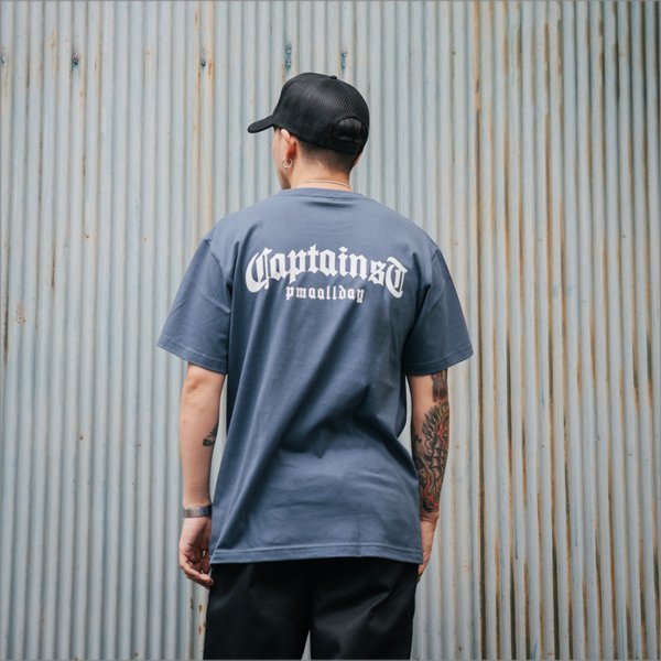 画像12: CAPTAIN STREET CRN Logo Tシャツ H.NAVY キャプテンストリート (12)