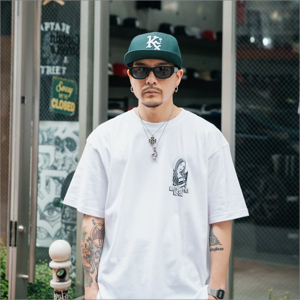 画像10: KustomStyle カスタムスタイル LOCK CITY スナップバックCAP HUNTER GREEN (10)