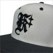 画像2: KustomStyle カスタムスタイル K DIA スナップバックCAP BLACK/GRAY (2)