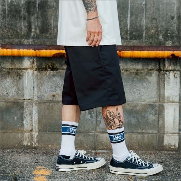 画像7: CAPTAIN STREET CAPST Logo SOCKS WHITE キャプテンストリート (7)