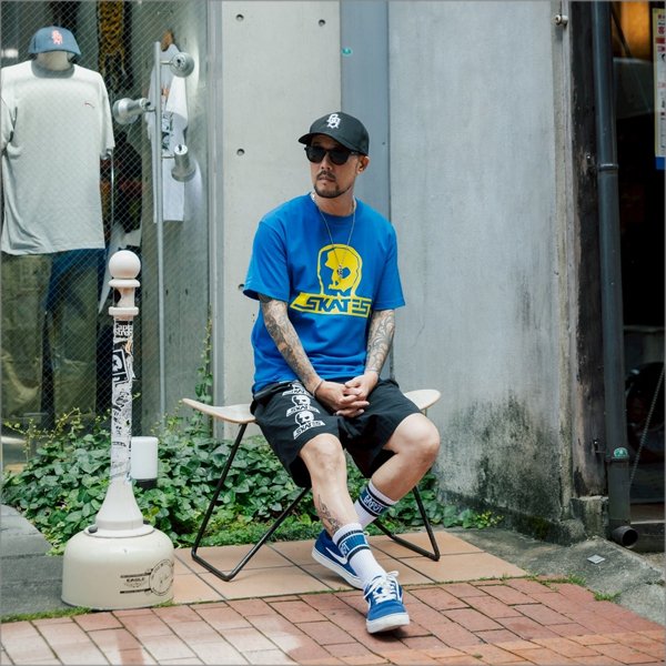 画像13: 【送料無料】SKULL SKATES スカルスケーツ GT Tシャツ BLUE (13)