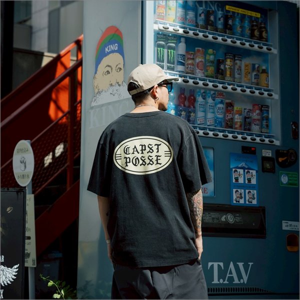 画像14: CAPTAIN STREET OLD POSSE Tシャツ BLACK キャプテンストリート (14)