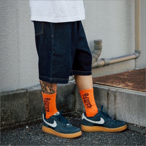 画像14: COOKMAN クックマン Chef ショーツ DENIM NAVY (14)