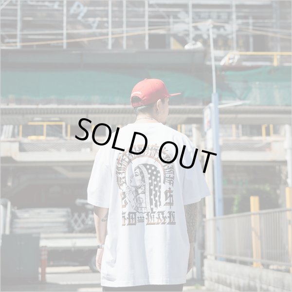 画像13: KustomStyle カスタムスタイル SIDEFACE Tシャツ WHITE (13)