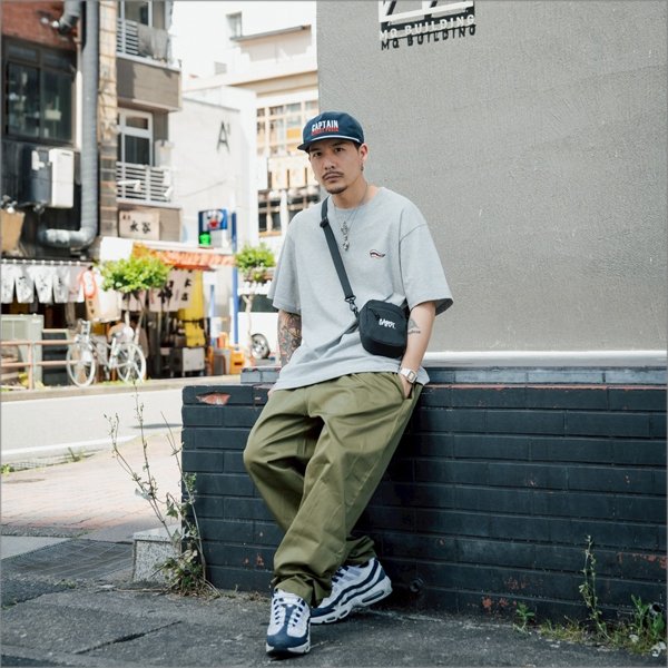画像18: CAPTAIN STREET CAPST Logo Pouch BLACK キャプテンストリート (18)