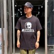 画像2: 【送料無料】SKULL SKATES スカルスケーツ BURBS Tシャツ BLACK/WHITE (2)