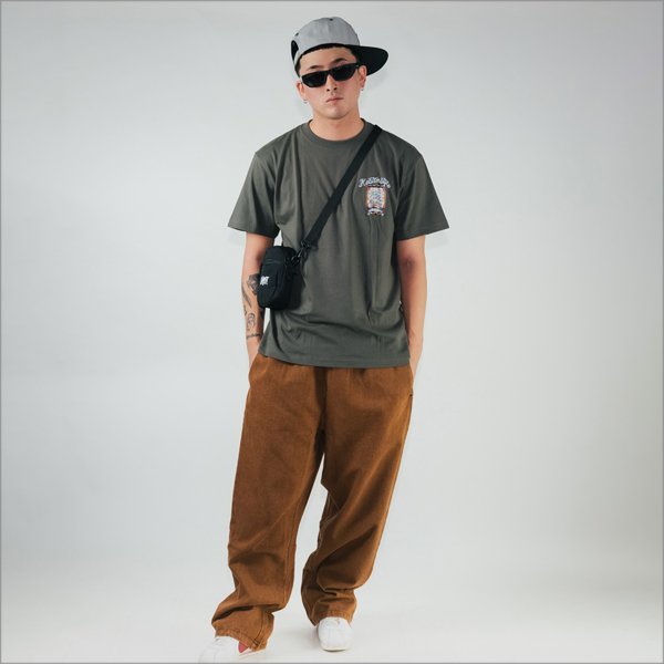 画像12: 【送料無料】COOKMAN クックマン Semiwide Chef パンツ DENIM BROWN (12)