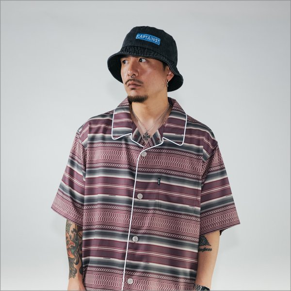 画像11: CAPTAIN STREET RC バケットハット BLACK DENIM キャプテンストリート (11)