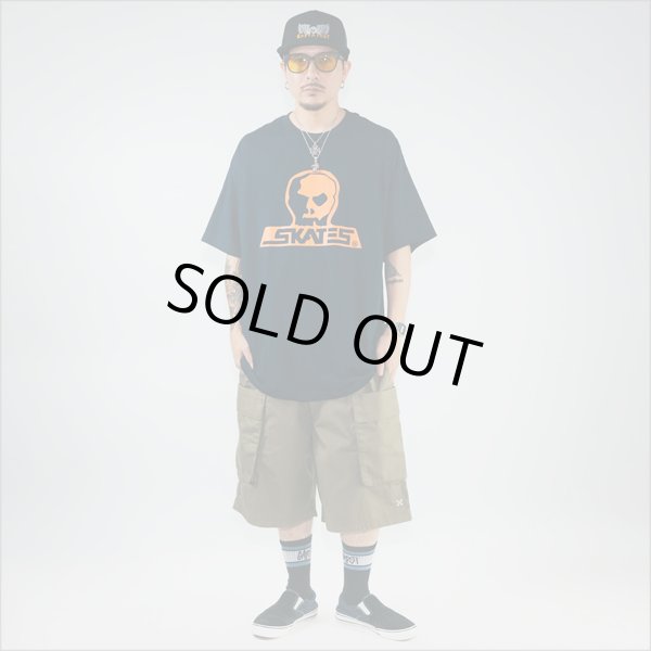 画像4: 【送料無料】SKULL SKATES スカルスケーツ UNION76 Tシャツ NAVY/ORANGE (4)